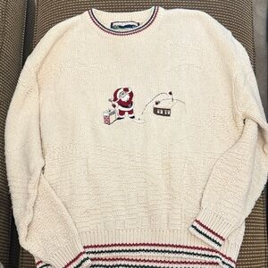 EUC Shenandoah Sweater size XL holiday golf